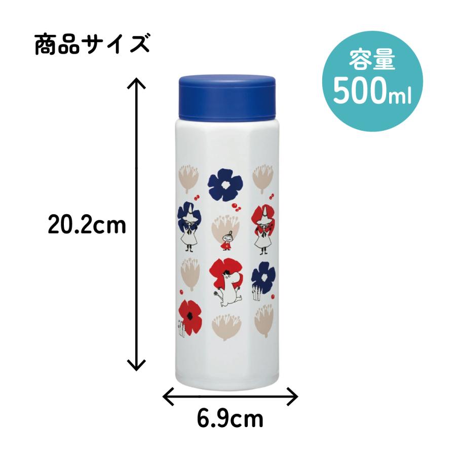 MOOMIN（ムーミン） スケーター 八角形 ステンレス マグボトル 水筒