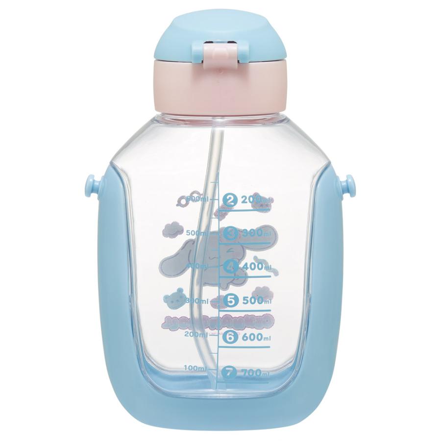 シナモロール スケーター ワンプッシュ ストロー ボトル 水筒 780ml