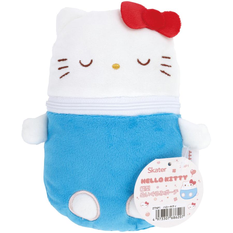 sanrio（サンリオ） スケーター 縦型 ぬいぐるみ ポーチ 小物入れ