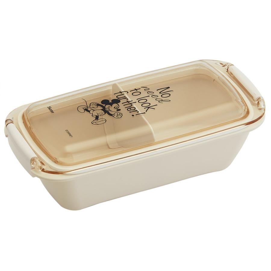 スケーター 蓋付き 　　　　　　　弁当箱 ステンレス ミッキーマウス 弁当箱 真空二重 ステンレス 2段 丼 保温弁当箱 550ml 保温 弁当箱・水筒