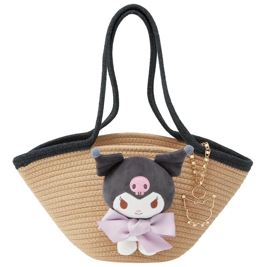 ぬいぐるみ付き かご風バッグ かご バッグ かばん かわいい