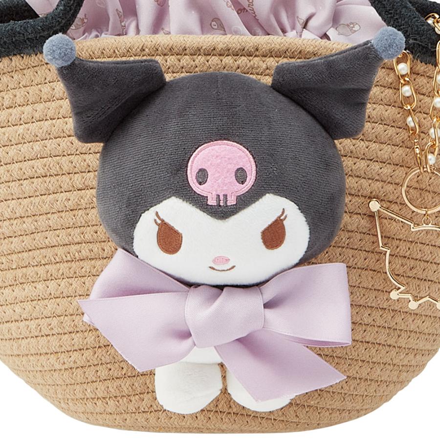 スケーター ぬいぐるみ付き かご風バッグ かご バッグ かばん かわいい