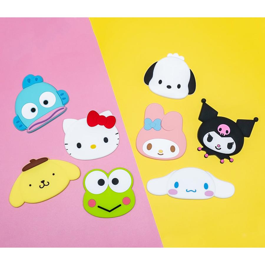 スケーター キャラクター ダイカット シリコンミラー 鏡 ミラー 可愛い