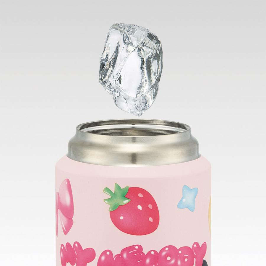 スケーター 水筒 600ml カラビナ ハンドル ステンレス ボトル 保温