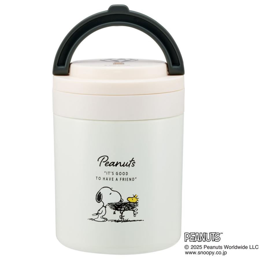スケーター デリカポット 500ml 保温 保冷 スープジャー ハンドル付き