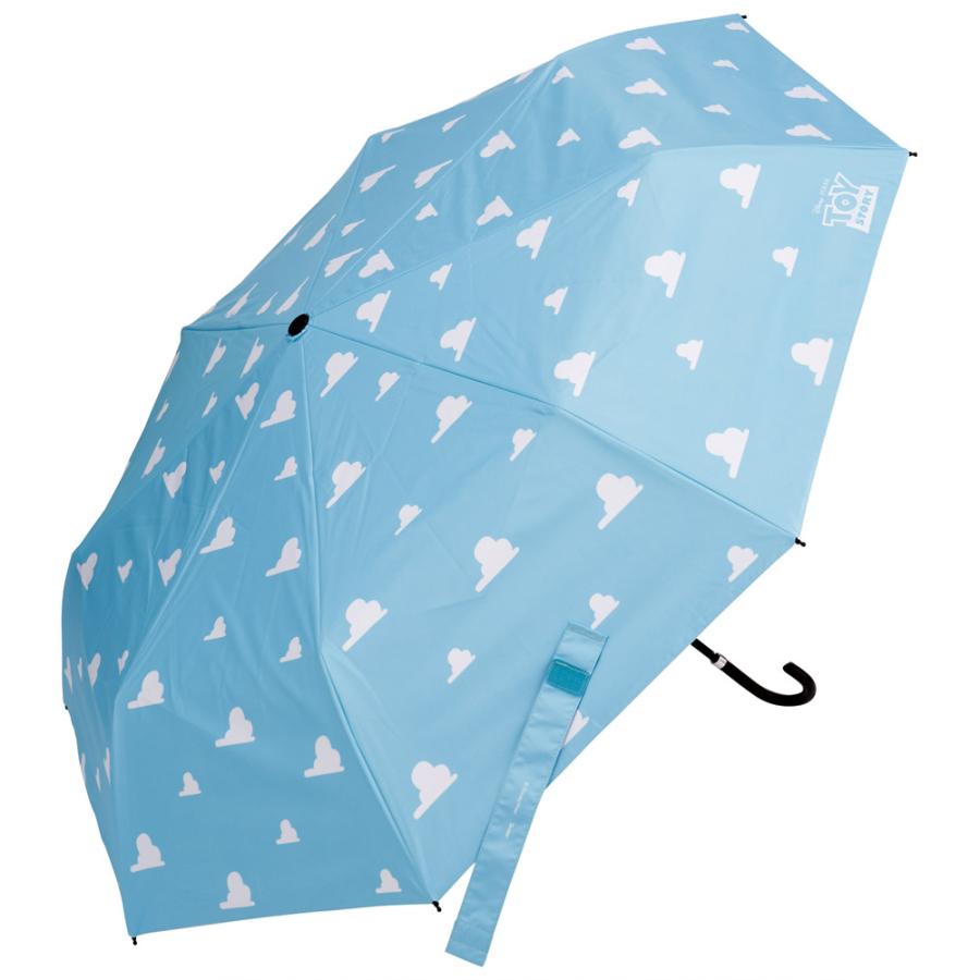 スケーター 日傘 晴雨兼用 傘 UVカット 遮光 遮熱 両面印刷 折りたたみ 55cm skater UBOTBP55 トイストーリー トイ・ストーリー ディズニー ファイナルフレームの画像