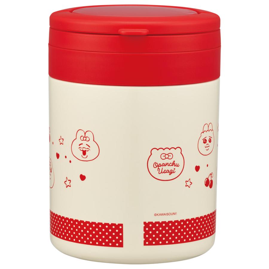 スケーター デリカポット 500ml 保温 保冷 スープジャー ハンドル付き