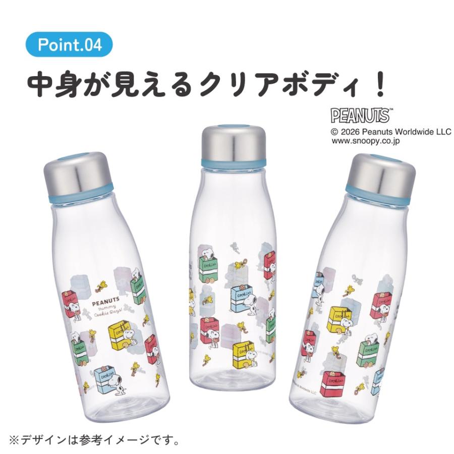 スケーター 水筒 500ml ミニ サイズ プラスチック 大人 直飲み 軽量