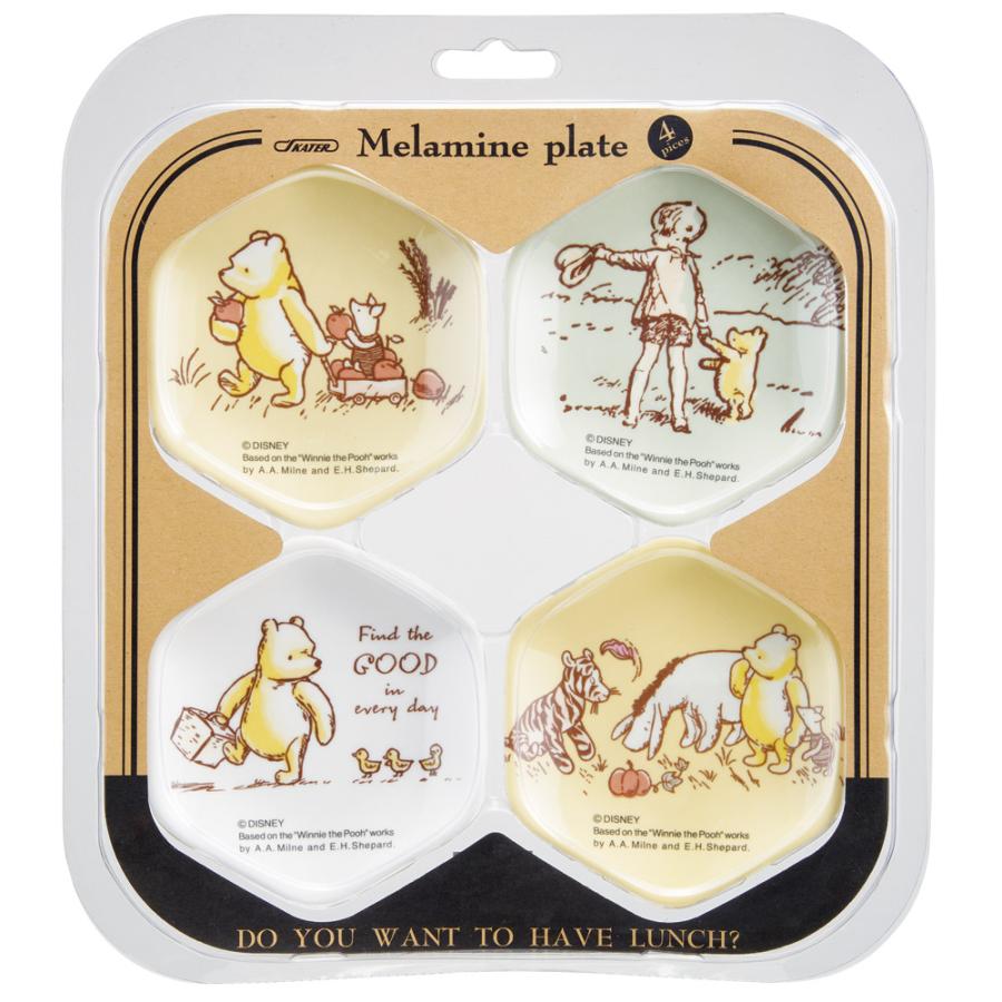 Disney（ディズニー） スケーター メラミン ミニプレート 4枚 セット