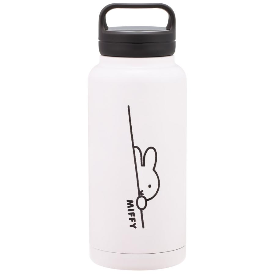 スケーター ステンレス マグボトル 水筒 1l 1000ml 保温 保冷 保温保冷 skater 1リットル 直飲み STSC10 ミッフィー のぞき見 Miffy うさこちゃん