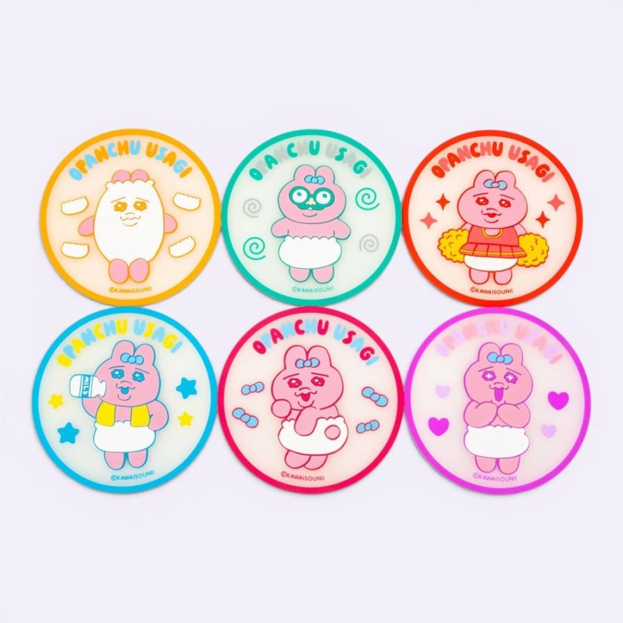 スケーター キャラクター ミステリーボックス ラバーコースター 全6