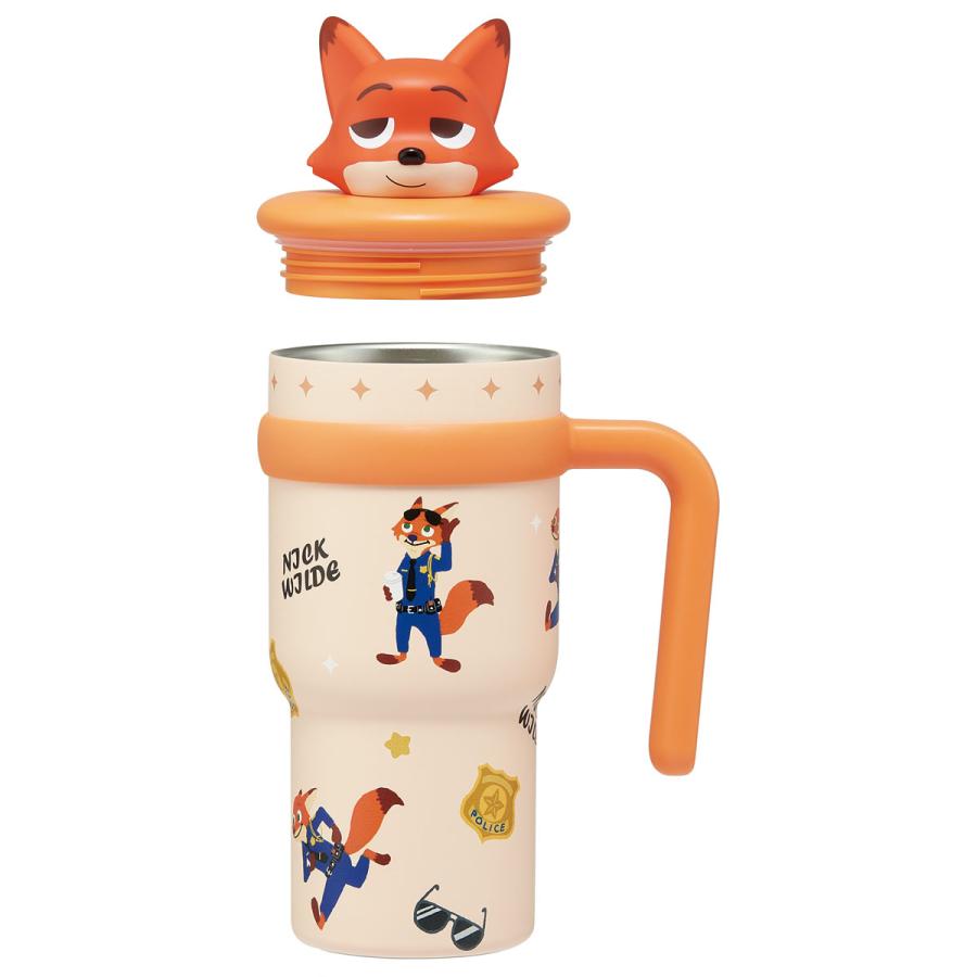 スケーター ハンドル付き ストロー タンブラー 700ml 保冷 専用