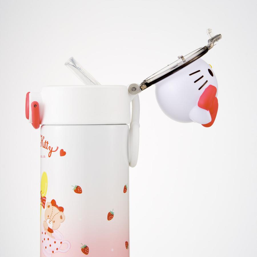 sanrio（サンリオ） スケーター 水筒 ステンレス マスコット付き