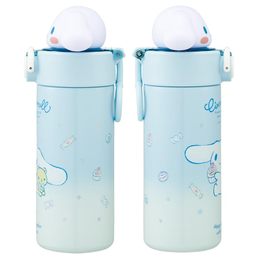 sanrio（サンリオ） スケーター 水筒 ステンレス マスコット付き