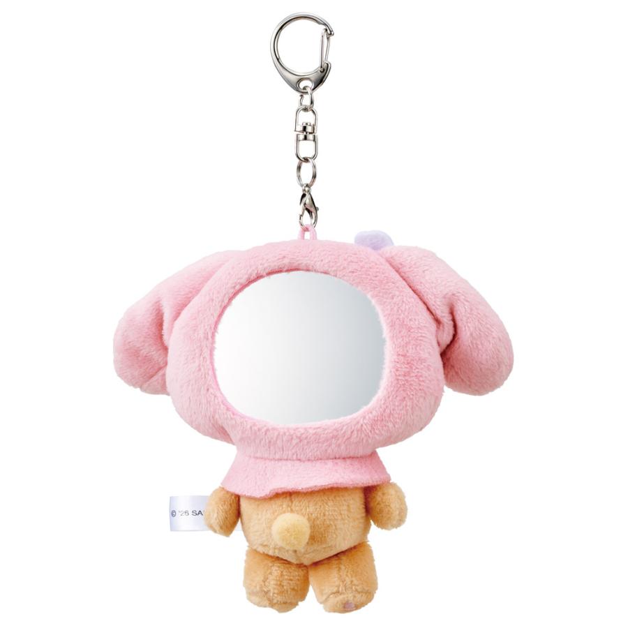 スケーター ぬいぐるみミラー キャラクター 鏡 ミラー 可愛い 携帯