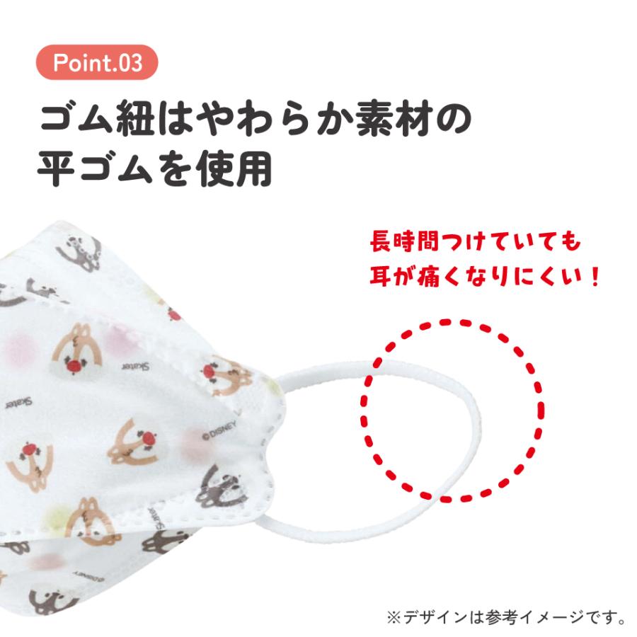 マスク 99% カット 立体 子供用 子ども 高機能 不織布 5枚入り 子供