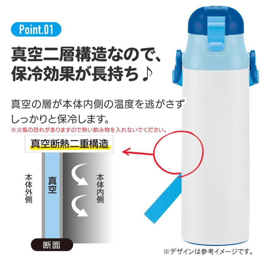 任天堂（Nintendo） スケーター 水筒 子供 580ml 直飲み ダイレクト