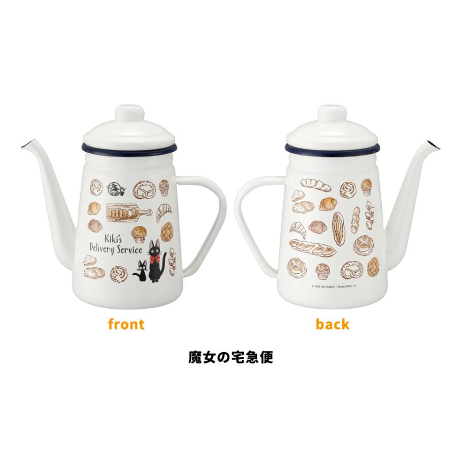 スタジオジブリ ホーローケトル 1.1L 1100ml ホーローケトル ih対応 直