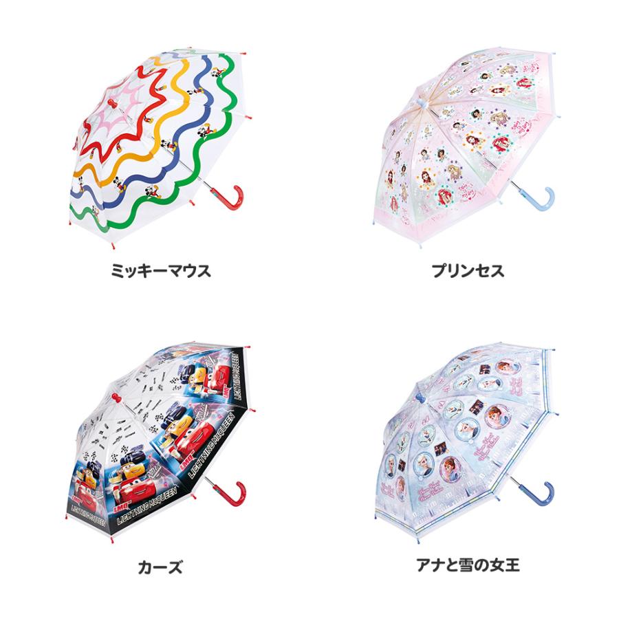 ディズニープリンセス ビニール傘 キッズ 傘 子供用 45cm 手開き ディズニープリンセス ビニール傘 キッズ 傘 子供用 45cm 手開き