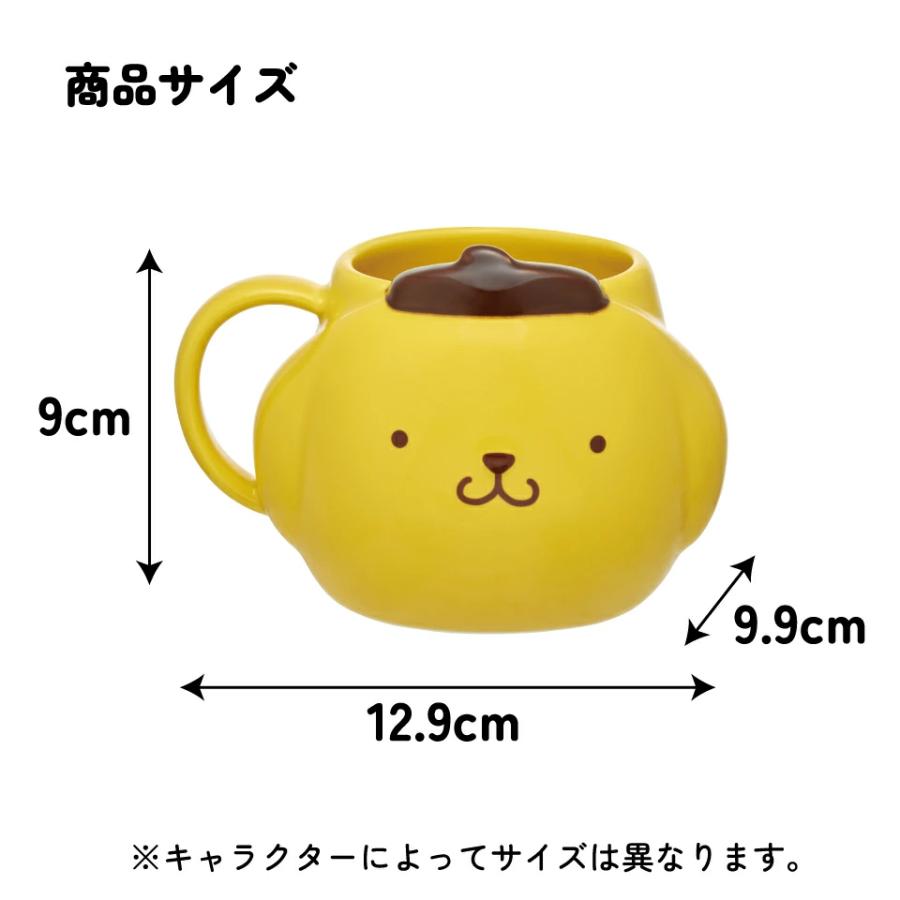 ハローキティ スケーター 陶器 ダイカット マグカップ 陶器製 コップ