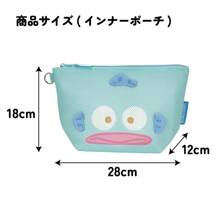 sanrio（サンリオ） スケーター クリアバッグ サウナバッグ スパバッグ