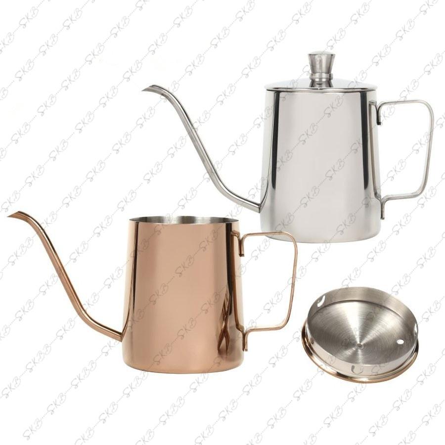 一流の品質 350ml コーヒードリップポット ステンレス 父の日 コーヒー器具 コーヒーケトル ケトル グッズ コーヒー おしゃれ 約2杯分 コーヒーポット ポット 細口 コーヒーポット カラー ゴールド Sustentec Com Br