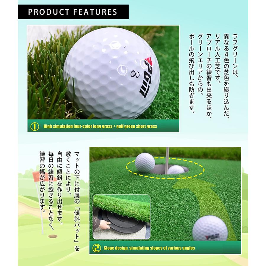 ゴルフ GOLF パター 練習 マット パターマット 練習用 ゴルフ GOLF パター 練習 マット パターマット 練習用