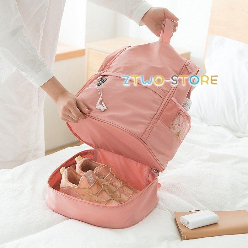 スポーツバッグレディースリュック大容量ジムバッグ旅行バッグ修学旅行防水ショルダーシューズ収納乾湿分離式かわいい Ue3azxx6op Somlo Vendeghazak Hu