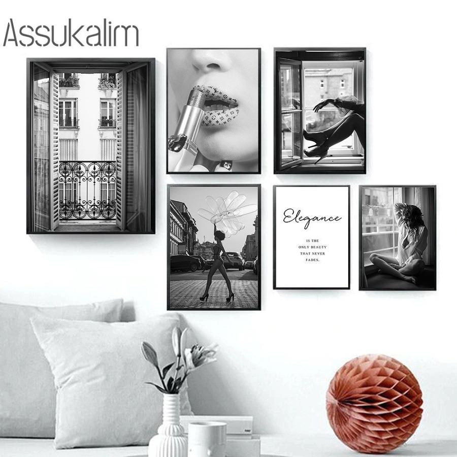 ポスター おしゃれ アートポスター モノクロシリーズ 窓 女性 デザインno G A3 Ska G スケッチ 通販 Yahoo ショッピング