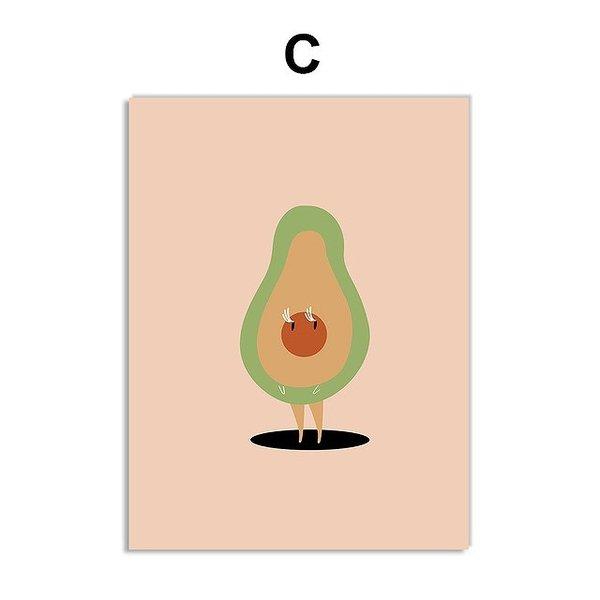 アートポスター おしゃれ ポスター 絵画 壁 絵 北欧 果物シリーズ アボカド デザインno C A3 Ska C スケッチ 通販 Yahoo ショッピング