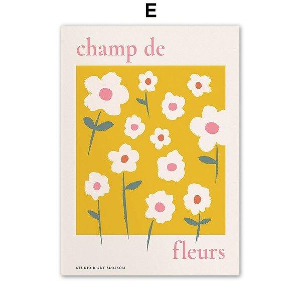 ポスター おしゃれ アートポスター 絵画 壁 絵 イラスト 花シリーズ デザインno E A3 Ska E スケッチ 通販 Yahoo ショッピング