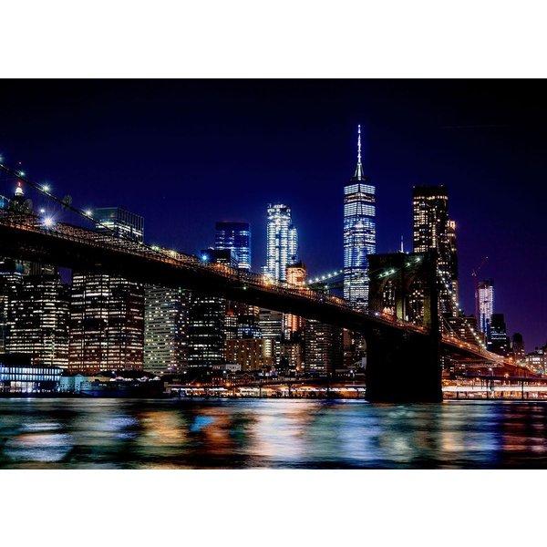 額付 アートポスター アートフレーム 世界都市写真ニューヨークの夜景