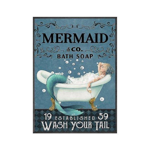 ポスター おしゃれ アートポスター イラスト 手洗いシリーズ マーメイド デザインno 1 A3 Ska 1 スケッチ 通販 Yahoo ショッピング