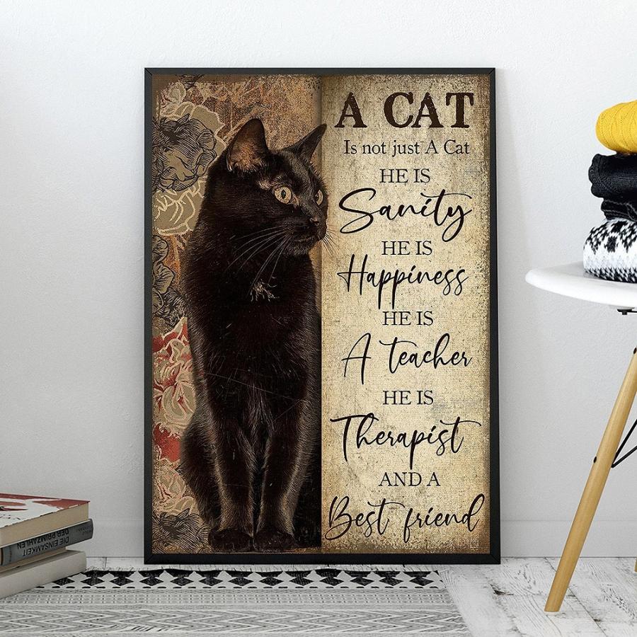 猫　イラスト　インテリア　原画 原画＊白黒猫の水彩画 - MUUUUT'S GALLERY | minne 国内最大級の