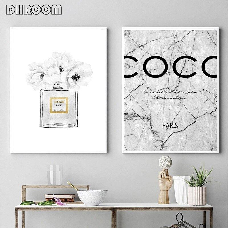 【A2】ポスター CHANEL インテリア モノトーン coco シャネル A2】ポスター CHANEL インテリア モノトーン coco シャネル