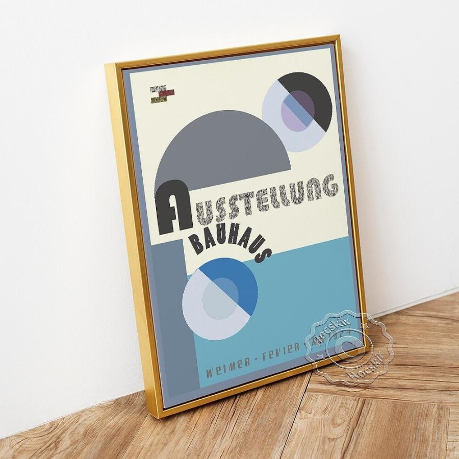 額付 アートポスター アートフレーム おしゃれ モダンアートバウハウス
