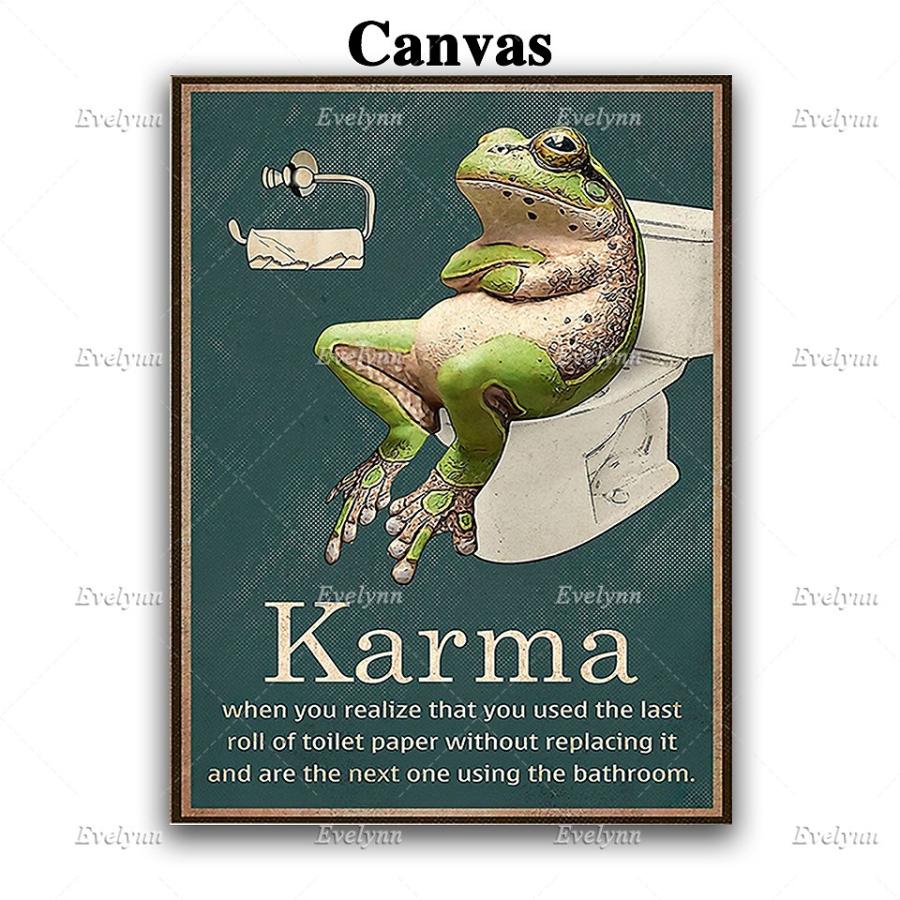 額付 アートポスター アートフレーム おしゃれ 絵画 トイレアートシリーズ カエル デザインNO-1【追加注文なしで、直ぐ飾れる額付】 : スケッチ  - 通販 - Yahoo!ショッピング