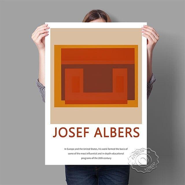 ジョセフアルバース（アートポスター）｜美術、工芸品 | 楽器、手芸