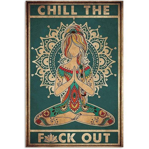 ポスター おしゃれ アートポスター ヴィンテージイラストシリーズ 座禅 デザインno 1 Ska 1 スケッチ 通販 Yahoo ショッピング