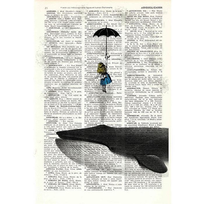 額付 アートポスター アートフレーム おしゃれ 絵画 不思議の国の