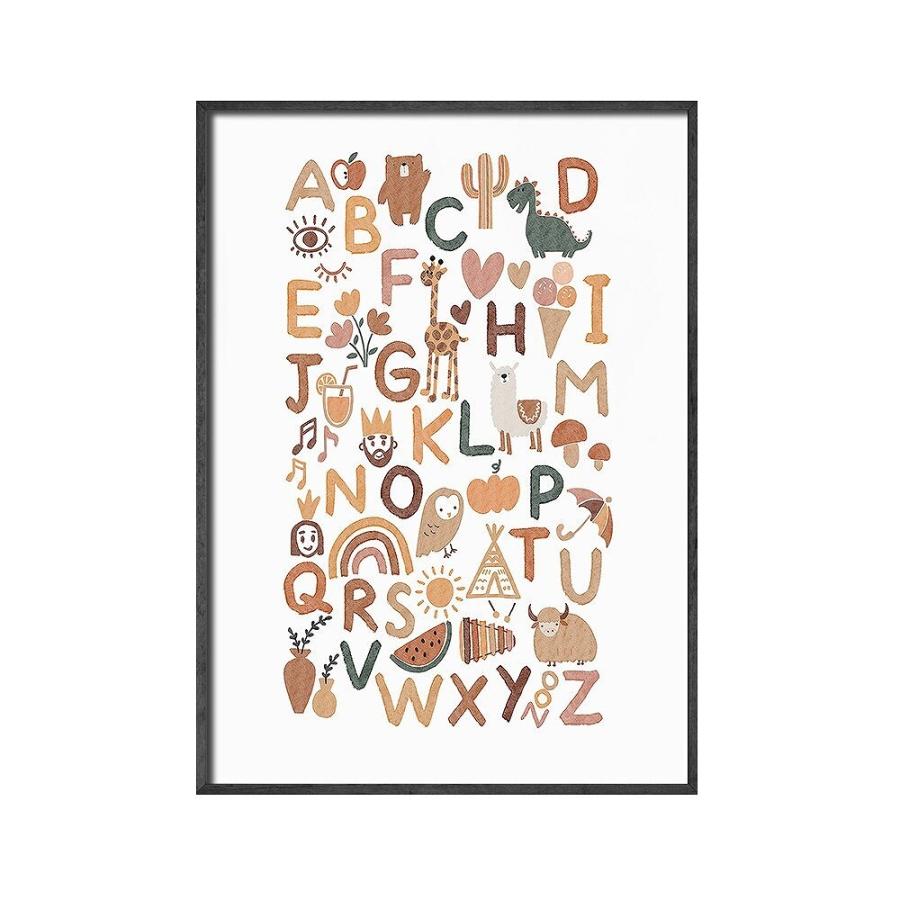 9月限定 ポイント2倍 アートポスター おしゃれ ポスター 絵画 壁 絵 アルファベットシリーズ 動物 デザインno D Ska D スケッチ 通販 Yahoo ショッピング