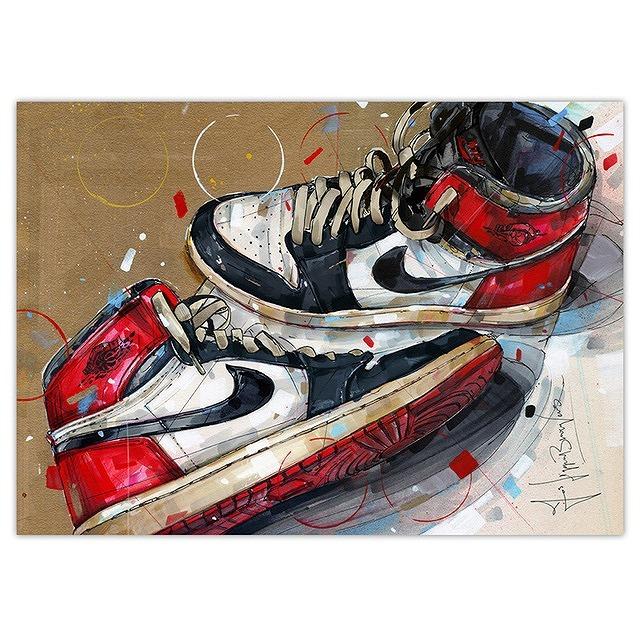 58 アートポスター NIKE スニーカー - 通販 - guianegro.com.br