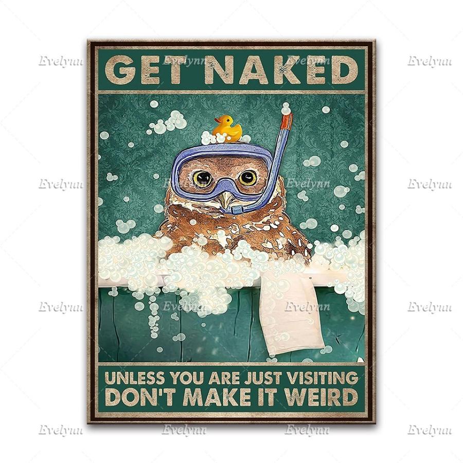 アートポスター おしゃれ ポスター ヴィンテージ風イラストシリーズ デザインno 11 フクロウ お風呂 ポスター 本物保証 Www Ageti Fr