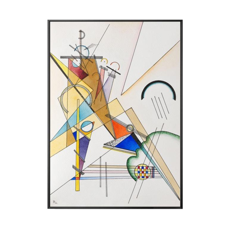 ポスター おしゃれ アートポスター 北欧 カンディンスキー 幾何学模様 Bタイプ Ska B スケッチ 通販 Yahoo ショッピング