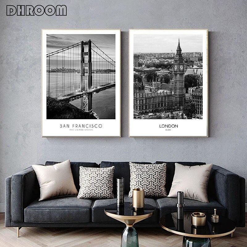 アートポスター アートフレーム 世界都市サンフランシスコ デザインNO