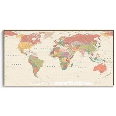 授与 ポスター おしゃれ アートポスター 世界地図 シリーズ デザインno 7 至高