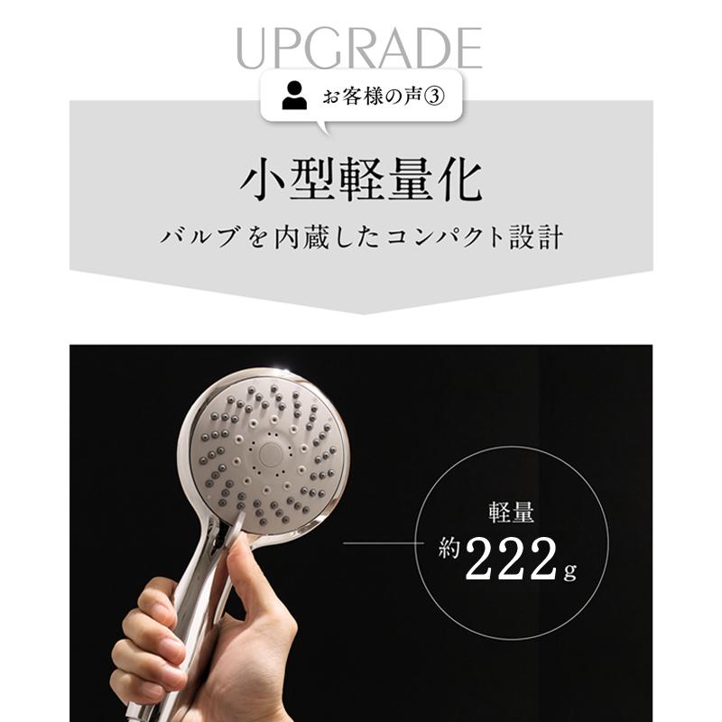 AQUA Bulle（アクアビュル） ファインバブルシャワーヘッド シャワーS