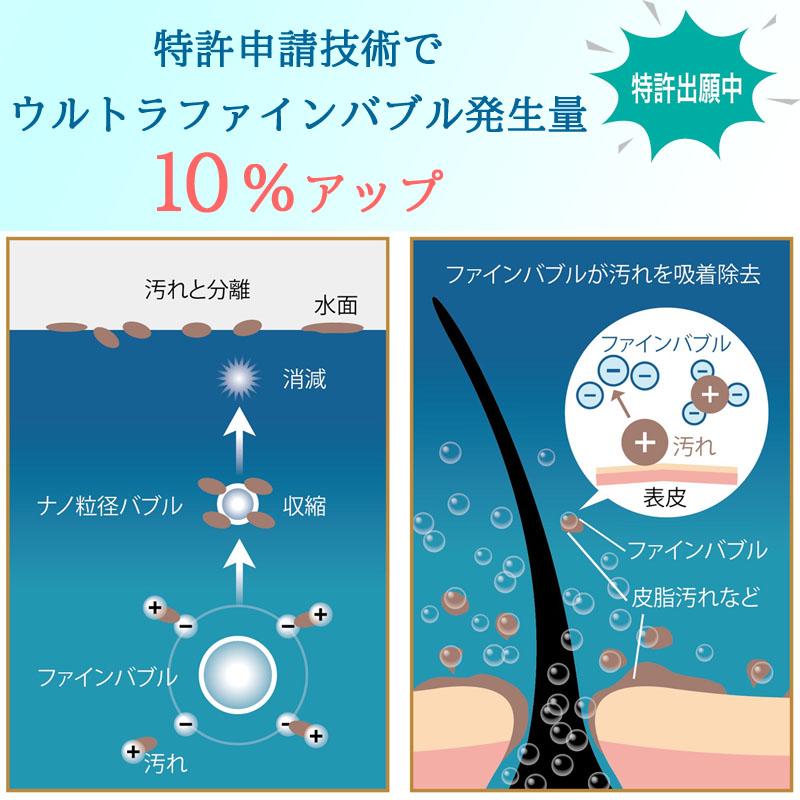 AQUA Bulle（アクアビュル） シャワーヘッド 節水 止水 シャワーS