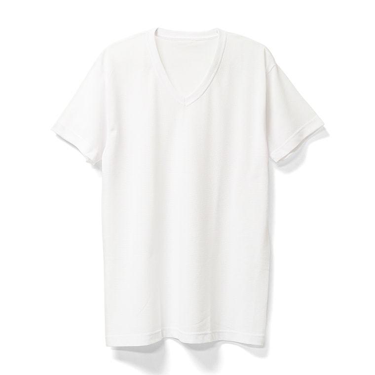 白鷺ニット 2枚セット インナー シャツ メンズ 半袖 消臭 吸汗 速乾 綿