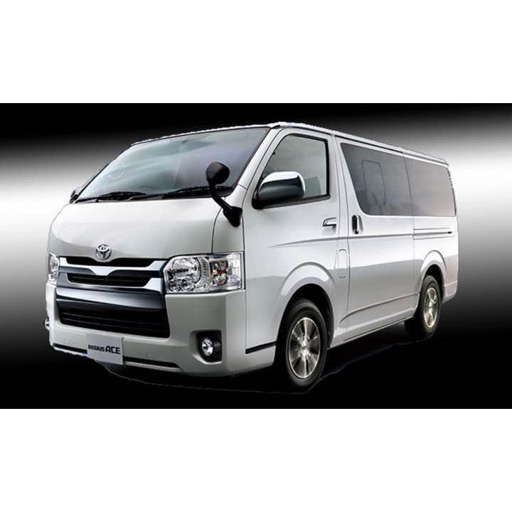 ハイエース スーパーGL用 セミフルマット ヘリンボーンブラウン